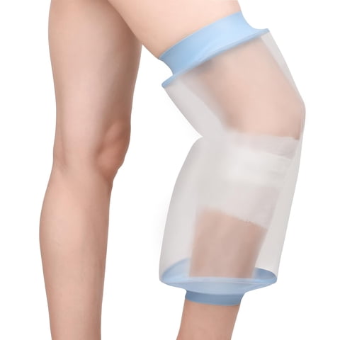 Xusx111 - Cubierta De Rodilla Para Ducha Cubierta De Rodilla Impermeable Para Ducha Después De La Cirugía Bolsa De Fundición Reutilizable Después De La Cirugía Para Herida, Quemaduras, Vendaje (1 Piez