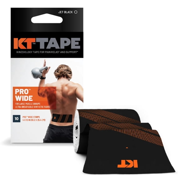 Cinta deportiva KT Tape Pro Synthetic Kinesiology, 10 unidades