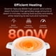 thumbnail image 4 of Vaporizador de alimentos Rosewill 9,5 L 800 W 3 niveles blanco, 4 of 8