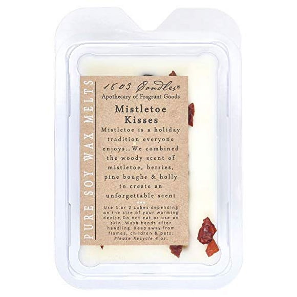 Cápsulas de vela 1803 Candles Mistletoe Kisses 1 pieza