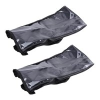 Xusx111 - Cubierta Protectora Del Joystick De Silla De Ruedas De Potencia De 2 Paquetes - Cubierta De Control Del Brazo Eléctrico Impermeable Con Correa Ajustable (Negro)