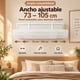 thumbnail image 1 of Deflector de Aire Acondicionado Ajustable Retráctil Blanco 73-105cm, 1 of 6