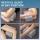 thumbnail image 4 of Almohada para rodilla UJPFEO 27 cm Alivio de ciática Gris Ártico, 4 of 8