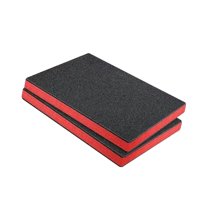 Magideal - 2 Insertos De Espuma Para Caja De Herramientas, Insertos Para Caja De Almacenamiento, Protección Fácil De Usar, A Prueba De Golpes, Almohadillas Corta