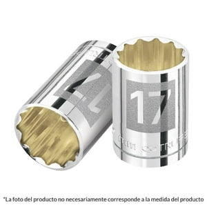 Truper - Dado Poligonal Milimetrico Cuadrante 1/2"" 20Mm