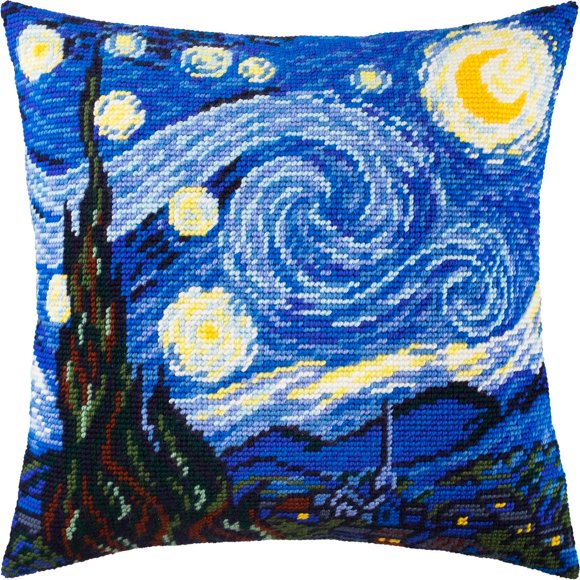 Kit de bordado Brvsk Noche Estrellada 40x40 cm