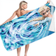 thumbnail image 2 of Toalla de Baño Disney 140x70 cm Algodón Color Celeste Elsa, 2 of 3