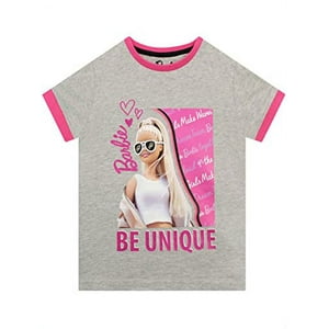Camiseta De Barbie Girls Gray 4
