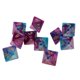 thumbnail image 5 of 10 Piezas De Dados De Poliedro De Múltiples Caras D8 Para Juego De Mesa D&D TRPG Púrpura + Azul, 5 of 5
