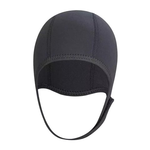 Ioensy - Gorro De Buceo De Neopreno De 3 Mm Protección Auditiva Para Rafting Submarino Unisex Negro