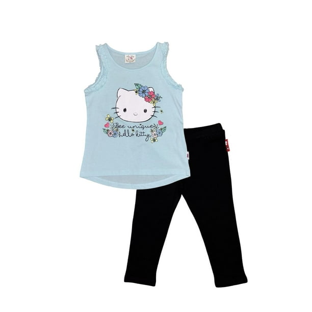 Conjunto Niña Hello Kitty celeste 8 | Lider