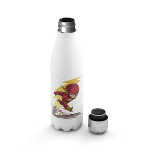 Creango - Botella Agua Termica Flash Liga De La Justicia De Acero Inoxidable