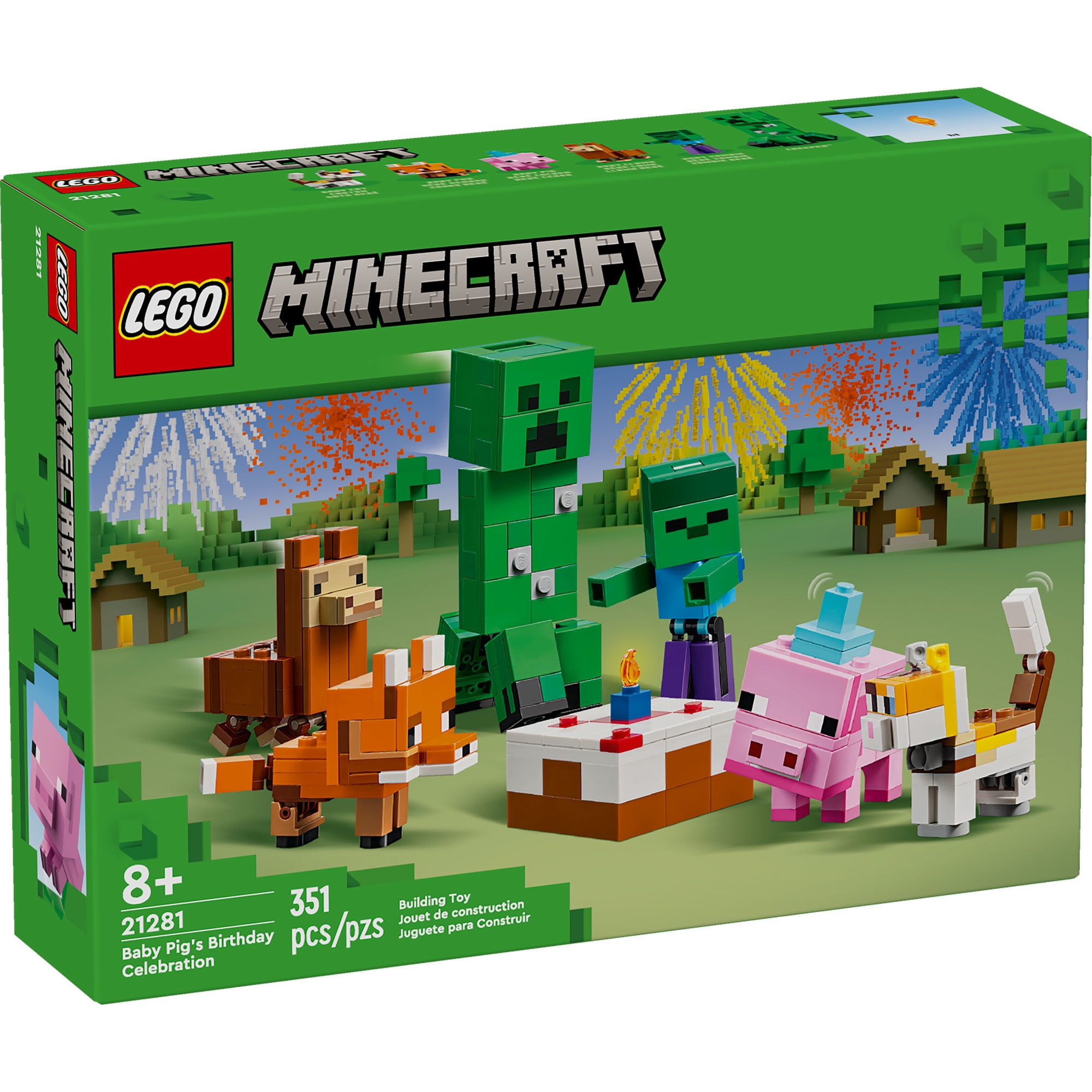Bloques de construcción Fiesta de Cumpleanos Del Cerdo Bebe