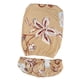 thumbnail image 4 of Cubierta de la silla de la computadora de la oficina de la funda del Spandex del estiramiento Beige-floral, 4 of 5