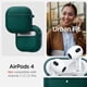 thumbnail image 2 of Funda Spigen Urban Fit Premium para AirPods 4, tela verde medianoche, 2 of 7