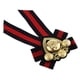 thumbnail image 2 of Pre-atado Bowknot Broche De Tela Pajarita Hombres Wome Insignia Británica Raya Roja, 2 of 2