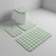 thumbnail image 1 of Set Alfombras De Baño 3 Piezas Suaves Absorbentes T.f.i Verde Pistacho Cómic, 1 of 3