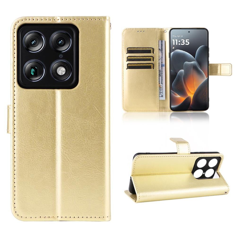 Foxdock - Funda Tipo Libro Para Motorola X70 Air Pro, Cartera Todo‑en‑uno, Funda Multifuncional Con Tarjetero Y Correa De Muñeca Desmontable