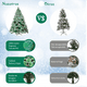 thumbnail image 2 of Árbol De Navidad De La Aguja Del Pino Del Copo De Nieve 1.8m, 2 of 3