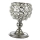 thumbnail image 4 of Candelabros De Cristal Candelabros Para Boda Decoración De Mesa Regalo 15cm Plata, 4 of 5