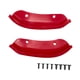 thumbnail image 4 of 2 piezas de parachoques delantero, divisor de labios, alerón, cubierta protectora, pieza de repuesto, accesorios automotrices, decoración exterior, rojo, 4 of 5