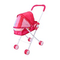 Bothyi - Mini Cochecito De Muñeca, Accesorios Para Muñeca, Mini Cochecito Para Niños, Regalo De Cumpleaños Infantil