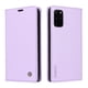 thumbnail image 2 of Funda Billetera de Cuero para Samsung Galaxy S20 con Tarjetero y Soporte - Tapa Magnética Morado, 2 of 6