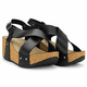 thumbnail image 5 of Sandalia Negro Mujer Casual Chalada Como, 5 of 6