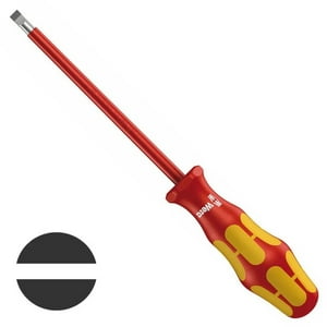 Wera - Destornillador Aislado Plano Vde 0,8X4X100Mm 1000V