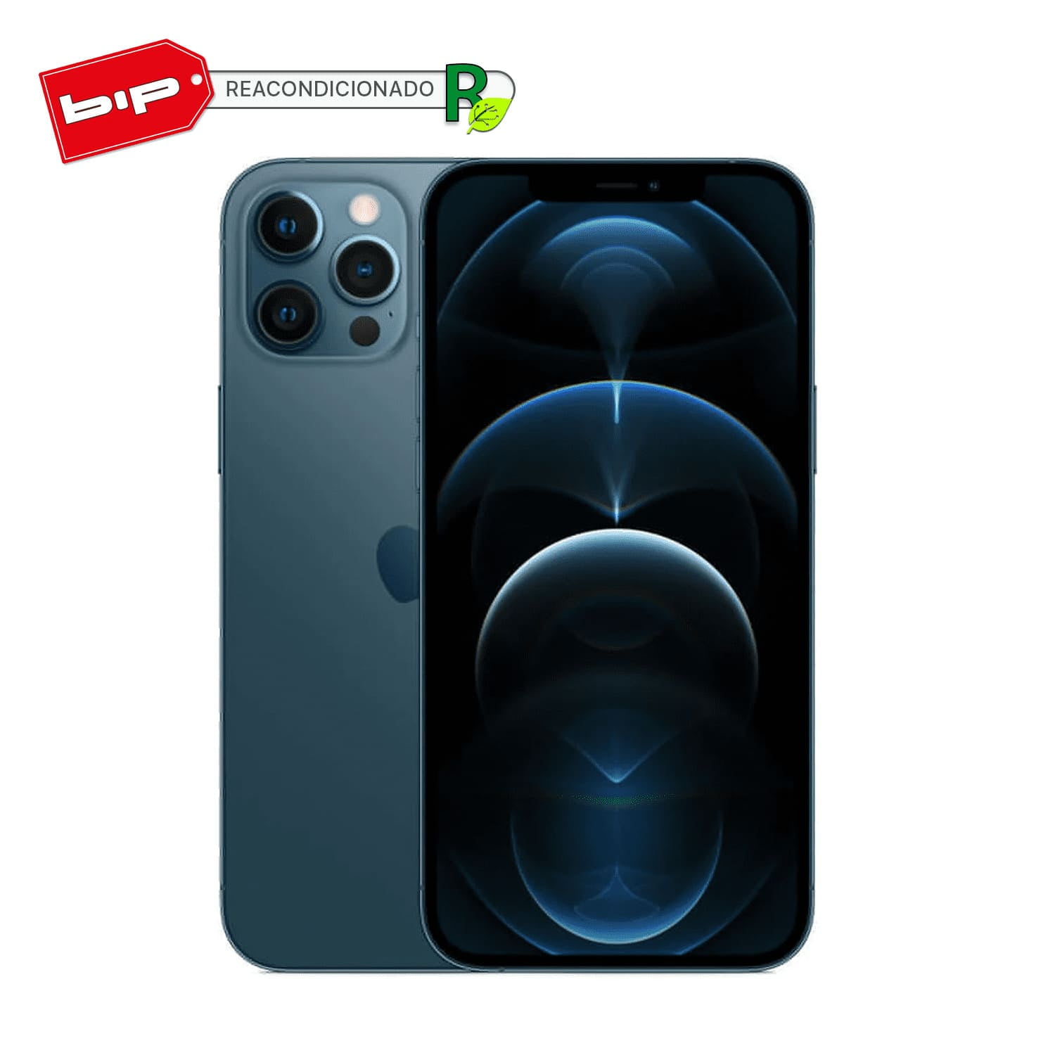 Apple - Iphone 12 Pro 128gb - Pacific Blue - Reacondicionado Grado A