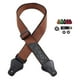 thumbnail image 3 of Correa De Guitarra Con Soportes Para Púas, Correas De Hombro Para Guitarra, Cinturones Para Bajos, Color Caqui, 3 of 5