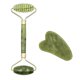 thumbnail image 1 of Rodillo De Masaje Facial De Doble Cabeza Jade Lifting Facial Cuello Cuerpo Cuidado De La Piel Kit B, 1 of 5