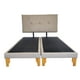 thumbnail image 2 of Cama Europea King Lino Beige, 2 of 3
