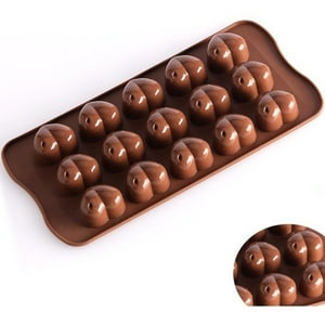 Genérico - Moldes Para Chocolates Moldes Chocolates Corazon Silicona