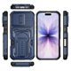 thumbnail image 2 of Funda Resistente para Teléfono for iPhone 17, Cubierta a Prueba de Golpes de Grado Militar con Protector Deslizante para Lente de Cámara, Soporte de 2 Vías, Antideslizante, Protección contra Caídas, 2 of 8