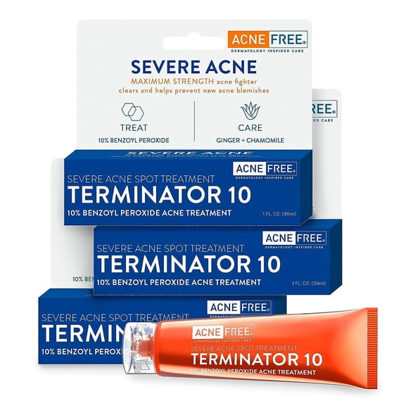 Tratamiento localizado AcneFree Terminator 10 con peróxido de benzoilo