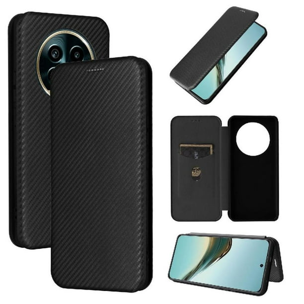 Funda Flip para FOXDOCK Realme 13 Pro - Funda magnética de negocios, funda protectora delgada