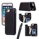 thumbnail image 1 of Premium Leather Flip Wallet Case with Card Slots & Magnetic Closure for Apple iPhone 6/7/8/X/XS/Plus, 1 of 3
