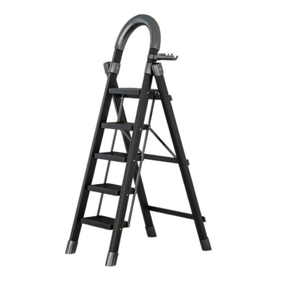 Escalera De Acero Plegable Con 5 Escalones By LuBabycas