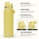 thumbnail image 2 of Botella De Agua Thrive Chug Aislada 946 Ml Amarillo, 2 of 9