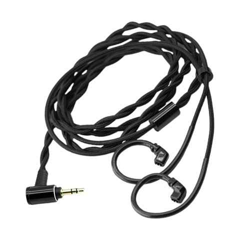 Bothyi - Conector Qdc 2 Pines Auriculares Cable Reemplazo Alambres De Cobre 4.4 Mm Equilibrado