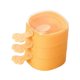 thumbnail image 1 of 3 Uds Molde De Paletas Moldes De Paletas De Hielo Extraíbles Para Helado Comida Casera Amarillo, 1 of 5