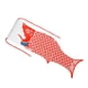 thumbnail image 4 of Bolsa De Lavandería Con Forma De Pez, Bolsa De Almacenamiento De Ropa Sucia Multiusos Para Acampar, Casa, Apartamento, Color Rojo, 4 of 5