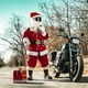 thumbnail image 4 of Fundas Para Cascos De Moto De Papá Noel, Fundas Para Cascos De Navidad, Sin Restricciones De Visión, Decoradas Con Peluche, Sin Casco, 4 of 6