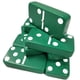 thumbnail image 4 of Dominó Marion 54x28x12 mm Verde con Giradores y Bolsa, 4 of 8