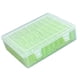 thumbnail image 1 of Caja Organizadora De Joyas Transparente Con Tapa Para Pendientes, Pendientes, Decoraciones De U?as, Verde, 1 of 5