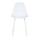 thumbnail image 3 of Silla Deco Plastico Patas Metálicas Igor 45*53*83 Blanca, 3 of 7