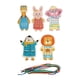 thumbnail image 4 of Tarjetas De Encaje Para Niños En Edad Preescolar Y Niños Juguetes De Habilidades Motoras Tarjetas De Costura De Madera Estilo A, 4 of 5