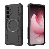 Funda Foxdock Para Samsung Galaxy S25 Plus , Magnética, Resistente A Golpes, Con Soporte, Unisex, Carga Inalámbrica