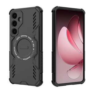 Funda Foxdock Para Samsung Galaxy S25 Plus , Magnética, Resistente A Golpes, Con Soporte, Unisex, Carga Inalámbrica